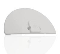 Véritable couvercle de roulement en plastique pour sèche-linge - Compatible avec les séries Indesit IDCAG/IDCAHG/IDCE/IDCEG/IDCEHG - C00289203