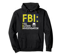 Véritable Crime d'enquêteur du FBI Sweat à Capuche