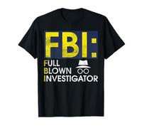 Véritable Crime d'enquêteur du FBI T-Shirt