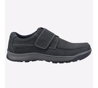 Véritable Cuir - Hush Puppies Casper Hommes Mémoire Mousse Confort Slip Sur