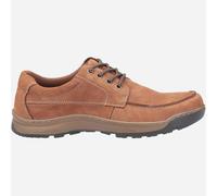 Véritable Cuir - Hush Puppies Hommes Tucker Mousse Mémoire à Lacet Smart Confort