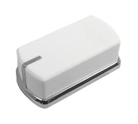 Véritable cuisinière Bouton de commande Assemblage pour Belling FS Series plaques de cuisson électrique - Blanc/chromé 083240905