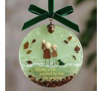 Véritable décoration en verre de mer, souvenir intemporel en forme de cœur, décorations à suspendre pour sapin de Noël, True Friends are Like Sea Glass rare à trouver, art en verre de mer pour