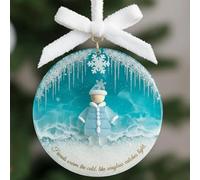 Véritable décoration en verre de mer, souvenir intemporel en forme de cœur, décorations à suspendre pour sapin de Noël, True Friends are Like Sea Glass rare à trouver, art en verre de mer pour