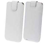 Véritable Étui En Cuir Pour Téléphone Avec Poche De Rangement