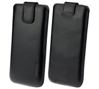 Véritable Étui En Cuir Pour Téléphone Avec Poche De Rangement