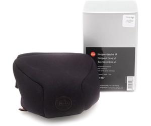 Véritable étui en néoprène Leica pour M avec section avant courte ou longue
