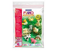 STAEDTLER - Fimo Accessoires - Polybag 1 moule - 9 Motifs Animaux de la ferme - 5x4 cm - 8742 01
