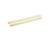 Véritable for karcher BD50/50 BD50/70 Lame de raclette en Caoutchouc for Sol pièces d'épurateur de Sol Bande de retenue d'eau de Bord(Light Yellow)