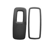 Véritable Intérieur Fibre Carbone pour 911 pour 992 2019-2024 Accessoires D'autocollant De Couverture De Panneau De Commutateur De Lève-vitre De Voiture Autocollant Garniture(Matte Carbon Fiber)