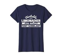 Véritable Limonadier - Les Autres Font Semblant T-Shirt, Femme, Bleu Marine, 3XL