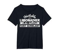 Véritable Limonadier - Les Autres Font Semblant T-Shirt, Femme Grandes Tailles, Noir, 3X