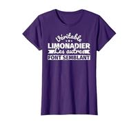 Véritable Limonadier - Les Autres Font Semblant T-Shirt, Femme, Violet, 3XL