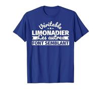 Véritable Limonadier - Les Autres Font Semblant T-Shirt, Homme, Bleu Royal, 3XL