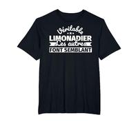 Véritable Limonadier - Les Autres Font Semblant T-Shirt, Homme Grandes Tailles, Noir, 3X Tall