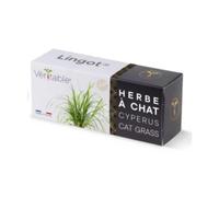 VÉRITABLE-Lingot herbe à chat substrat présemé Véritable - 3,6 x 12,8 x 5,3 cm