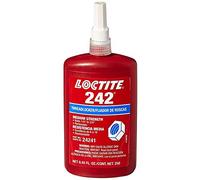 Véritable Loctite 242 x 250ml Force moyenne Frein Filet Authentique UE Style (adapté pour Acier Inoxydable et plaqué Laiton)