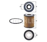 Véritable MAHLE Remplacement Huile Moteur Cartouche Filtrante OX 1237D OX1237D