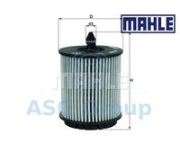 Véritable MAHLE Remplacement Huile Moteur Cartouche Filtrante OX 258D OX258D