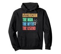 Véritable Maître Icône Puissance Électricien Sweat à Capuche