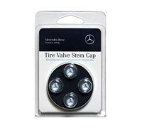 Véritable Mercedes-Benz Bouchons de valve, Bleu Couronne de laurier BQ 6 40 8131