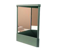 Véritable miroir non réversible - Miroir non réversible | Maquillage non réversible avec miroir d'état | Miroir rejeté | Miroir réel professionnel | Miroir réel pour une image réelle