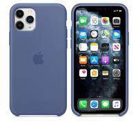 Apple Coque en silicone pour iPhone 11 Pro Linen Blue Bleu