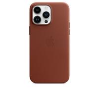 Véritable / Officiel Apple IPHONE 14 Pro Max Cuir Magsafe Étui - Ombre (Marron)