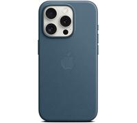 Véritable / Officiel Apple IPHONE 15 Pro FineWoven Étui/Housse - Pacific Bleu