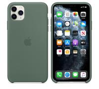 Véritable / Officiel Coque / Housse Silicone Apple iPhone 11 Pro Max - Vert Pin