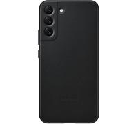 Véritable / Officiel Samsung Galaxy S22+ Plus Cuir Étui/Housse - Noir - Neuf