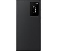 Véritable / Officiel Samsung Galaxy S24 Ultra Smart Vue Étui Portefeuille - Noir