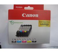 Véritable Original CANON CLI-571 C YMBk+ PGI-570 PGBK Pour Pixma MG-5750 MG-7700