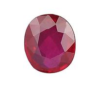 Véritable pierre précieuse en vrac rubis 4 carats