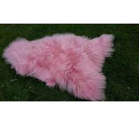 VERITABLE PREMIUM ISLAND PEAU D'AGNEAU TOP TERMÉ ROSA ca.100 -110 cm