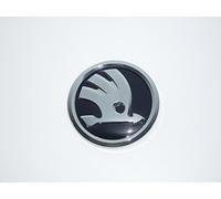 Véritable Skoda Emblème/badge Fabia III supplémentaire NR : 6 V0853621 a - Diamètre 79 mm NEUF