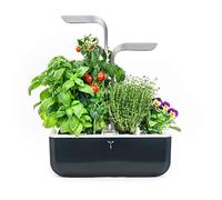 Véritable® Smart (Soft Black Version) - Potager d’Intérieur Fabriqué en France - Jardin Autonome Intelligent avec sa Technologie Adapt’Light - Livré avec 4 Lingots®