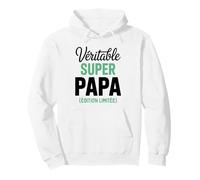 Véritable Super Papa Édition Limitée Fête des Pères Drôle Sweat à Capuche