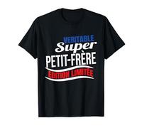 Véritable super Petit-frère édition limitée cadeau frère T-Shirt