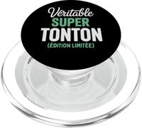 Véritable Super Tonton Édition Limitée Oncle Parrain Drôle PopSockets PopGrip pour MagSafe