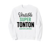 Véritable Super Tonton Édition Limitée Oncle Parrain Drôle Sweatshirt