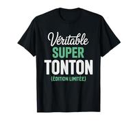 Véritable Super Tonton Édition Limitée Oncle Parrain Drôle T-Shirt
