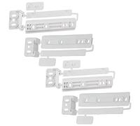 véritable Zanker zkk8415 K Réfrigérateur Congélateur porte Supports de fixation en plastique diapositive Kit de fixation (Lot de 4)