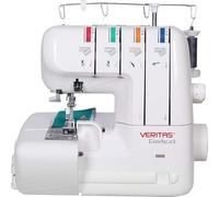 Veritas Elastica - Surjeteuse Polyvalente pour des Coutures parfaites à 2, 3 ou 4 Fils pour Coudre, ourler et Couper en Une Seule opération