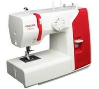Machine à coudre - VERITAS - Marie - Bras libre - 13 programmes - Couleurs blanc et rouge