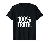 Vérité Chrétienne 100% Truth Message T-Shirt