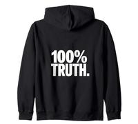 Vérité Chrétienne 100% Vérité Intégralité Sweat à Capuche