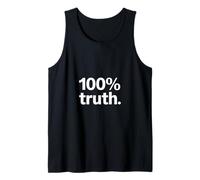 Vérité Chrétienne Authentique 100% Truth Débardeur