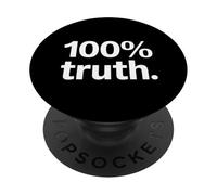 Vérité Chrétienne Authentique 100% Truth PopSockets PopGrip Adhésif