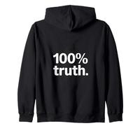 Vérité Chrétienne Authentique 100% Truth Sweat à Capuche